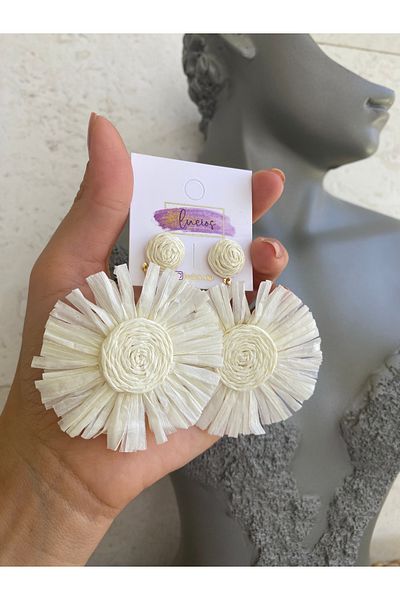 Lucios Wicker Big Size Earrings