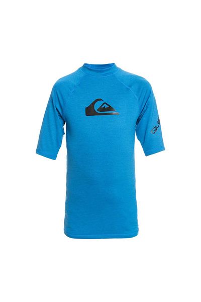 Quiksilver All Time Uv Protection Short Sleeve Children's Swimsuit Eqbwr03212-Blue