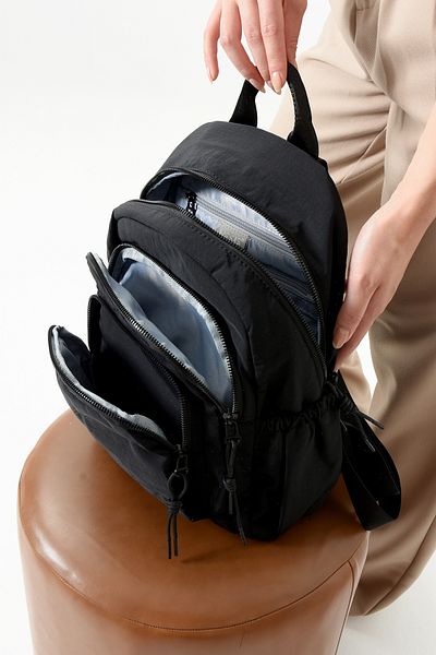 Just Polo Unisex Water Resistant Imported 3-Eye Soft Lightweight Backpack