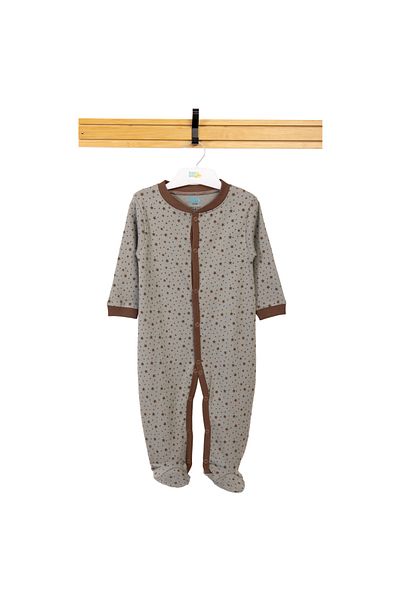 Babies Basic 100% Cotton Printed Long Sleeves Jumpsuit/Romper/Sleepsuit for babies