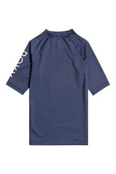 Roxy Wholehearted Uv Protection Short Sleeve Children's Swimsuit Ergwr03283-Navy