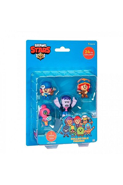 Aymir Ticaret Pmi/Brw2040 Brawl Stars 5'Li Figure -Necotoys