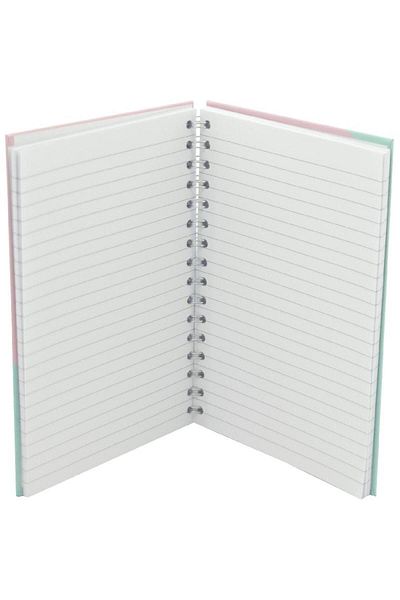 Roco Flamingo “Stand Tall Darling” Lined Notebook A5 - 100 Sheets Pink/Green/Gold