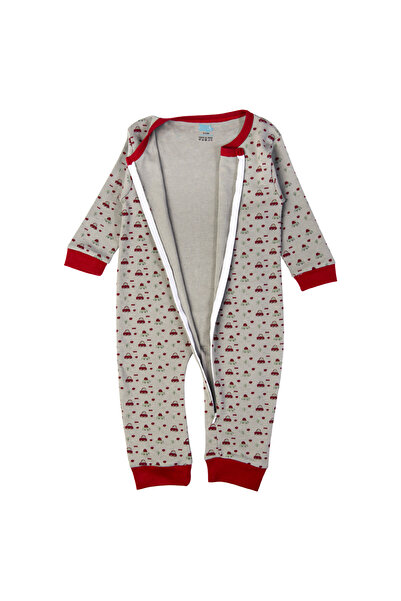 Babies Basic 100% Cotton Printed Long Sleeves Jumpsuit/Romper/Sleepsuit for babies