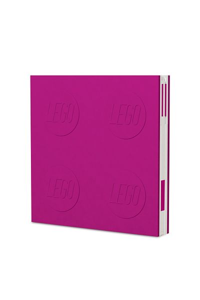 Lego IQ Locking Notebook w/ Gel Pen Violet