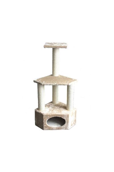 Pawise Rome II Cat Scratching Post, 40L x 40W x 109H cm