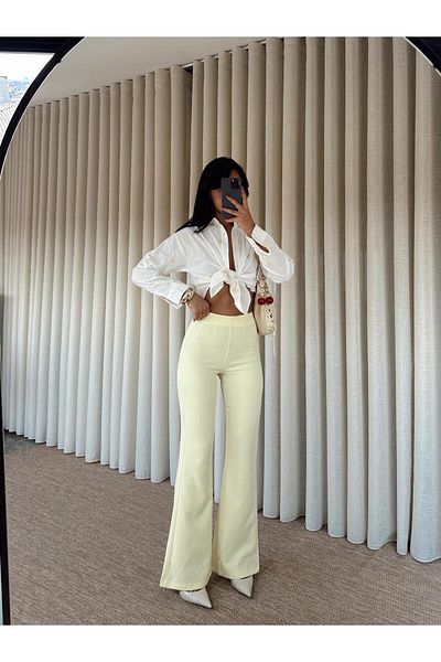 mydukkan.co Half Flared Trousers