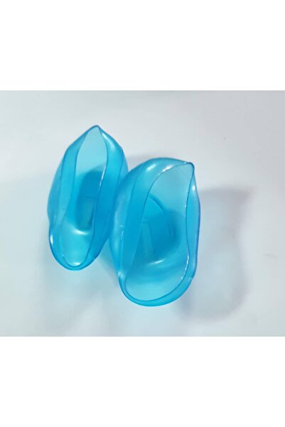 Generic زوج من أغطية الأذن السيليكونية الناعمة لصبغ الشعر والشامبو