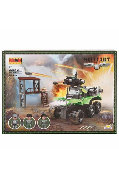 sunman oyuncak War Military Vehicle and Tower 22612 00004407