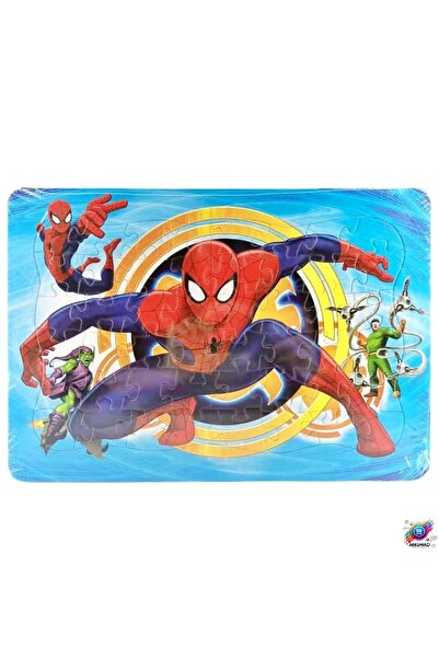 Creative Toys Puzzle ANGMAD, 48 pieces, Spider-Man model, 37x26 cm, multicolor