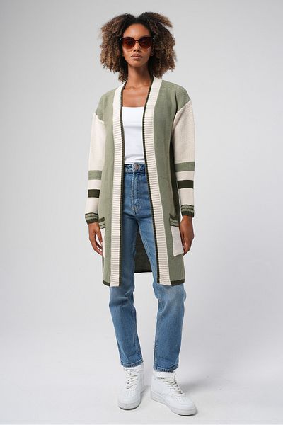 Hopoi Women's Garnished Pocket Cardigan
