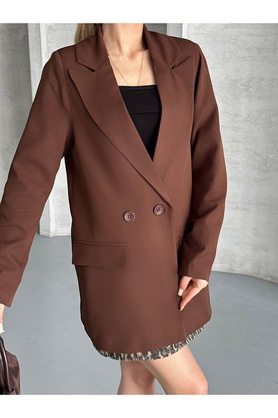 Kirazgym Women's Lined Blazer Jacket