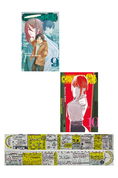 Gerekli Şeyler Yayıncılık Chainsaw Man 9-10. Ciltler Manga Seti + Mat. Öğrete...