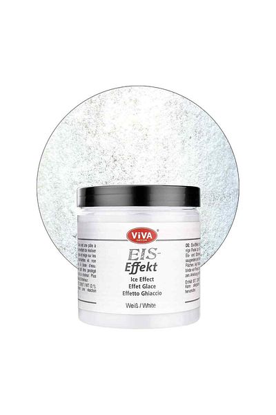 Viva Decor Ice Effect Paste, 250ml White