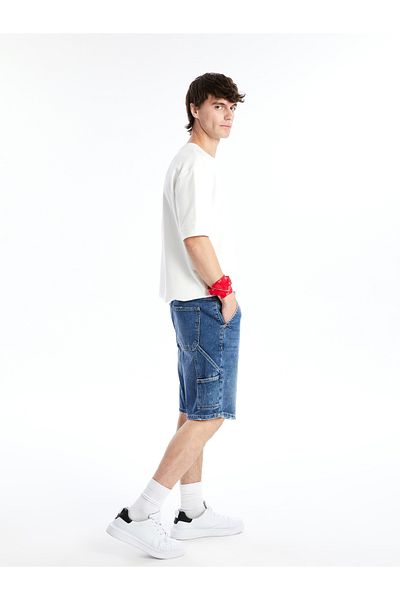 LC Waikiki Standard Fit Men's Jean Shorts