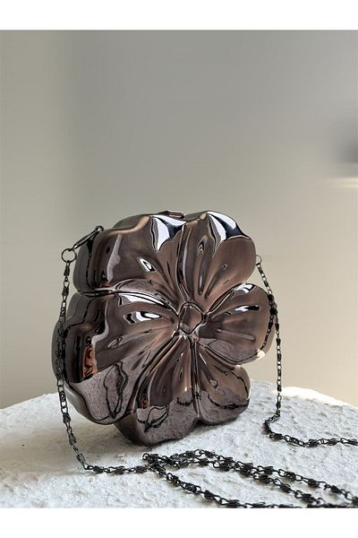 Swaggo collections Women's Floral Patterned Evening Dress Bag