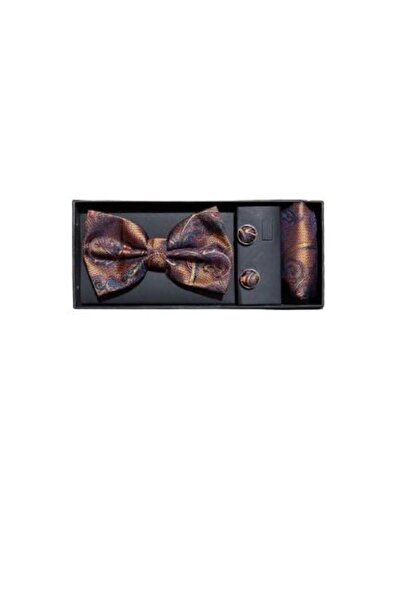 OEM Men's Bow Tie/Handkerchief/Button Set