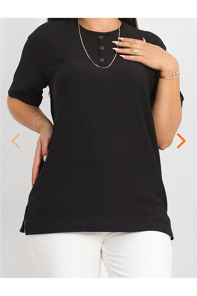 Tunicom Plus Size Wrap Blouse