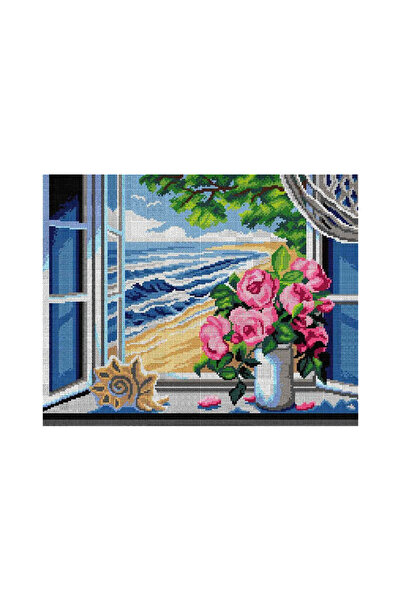 Orchidea مفرش مطبوع ورود على النافذة 3028 40*50 سم