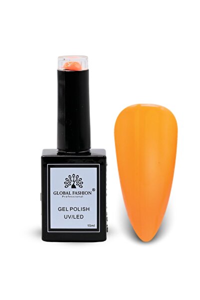 global fashion Coral Crush UV/LED Gel Polish Set – 6 Shades, Base & Top Coat,...