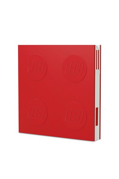 Lego IQ Locking Notebook w/ Gel Pen Red