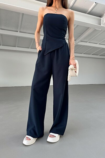 mylove Şal Büstiyerli Takım Lacivert