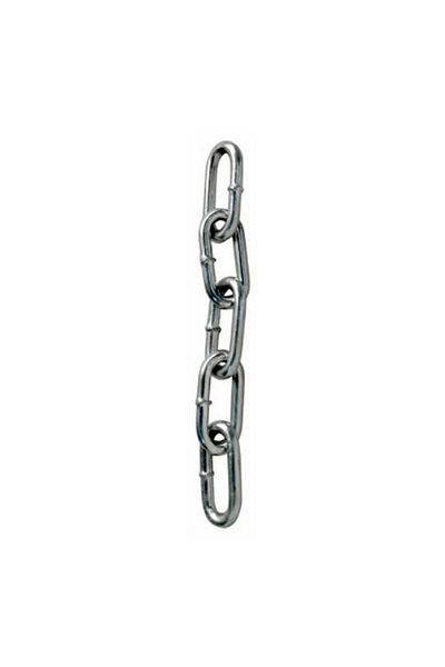 ACE Straight Coil Chain Silver (Sold per meter)