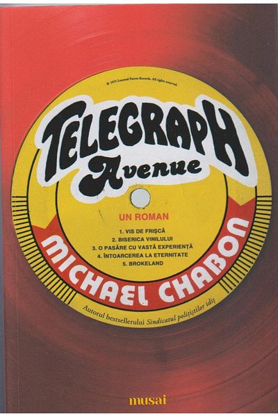 ART Telegraph Avenue, Michael Chabon