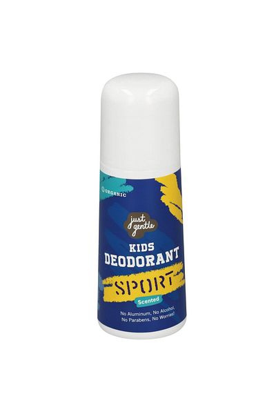 just gentle Organic Kids Deodorant Sport Edition Natural, Safe, and Effective Odor Protection