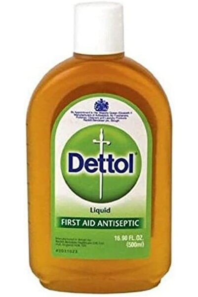 Dettol Antiseptic 16.9 Ounce 500Ml - Pack Quantity: 1