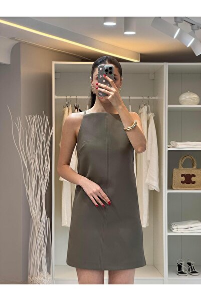 LUUNA STORE KISA ATLAS ELBİSE