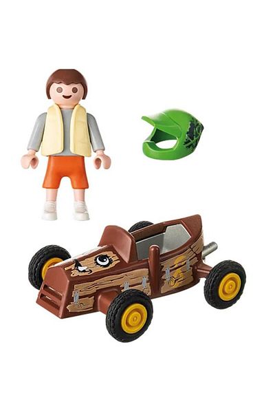 Playmobil -CHILD FIGURINE WITH GO-KART