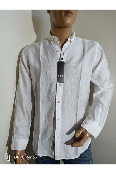 NÇB Slim Fit Sports Cotton Long Sleeve Shirt