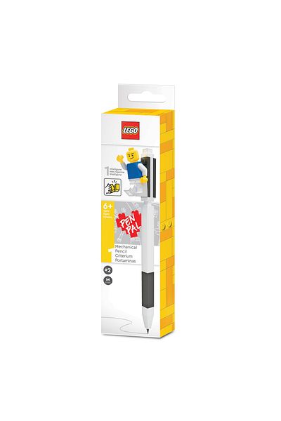 Lego IQ Pen Pal Mechanical Pencil w/ Minifigure Black