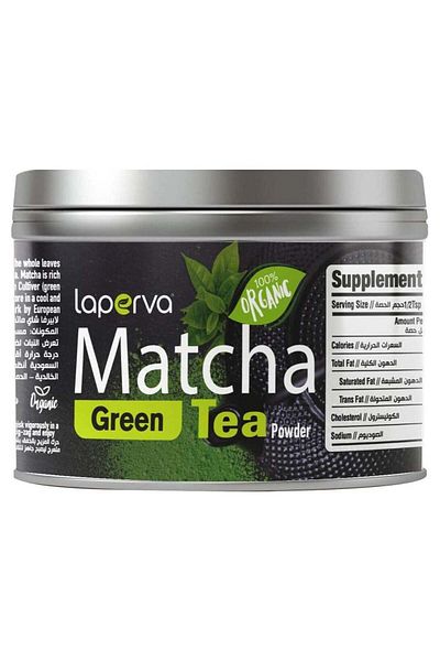 Laperva Matcha Green Tea Powder Support Healthy And Active Lifestyle 30 Gm