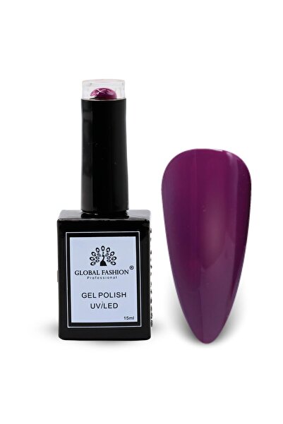 global fashion مجموعة طلاء جل كورال كراش UV/LED - 6 ألوان، طبقة أساسية وطبقة ...