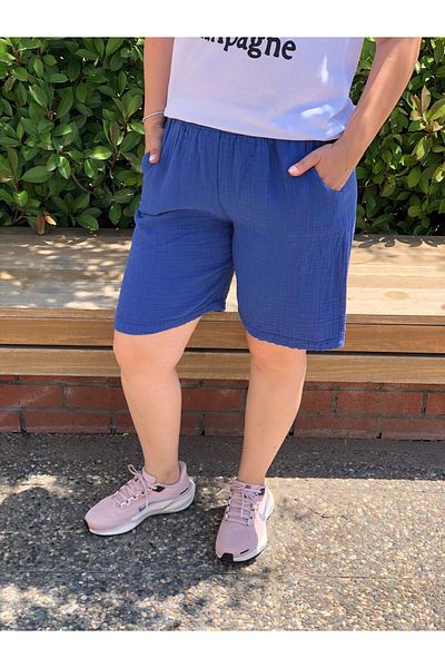 BAKTAGÖR Muslin Shorts (One Hundred Percent Cotton)