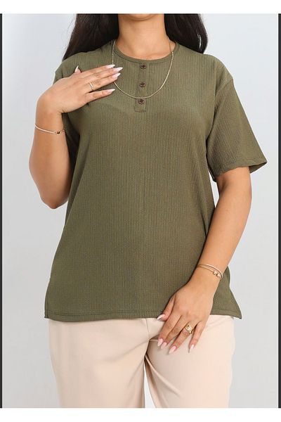 Tunicom Plus Size Wrap Blouse