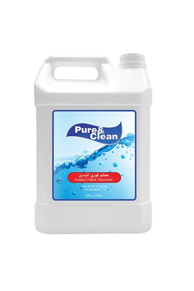 ALKHURAIJI Pure & Clean Instant Hand Sanitizer 5L
