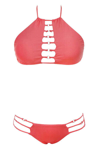 WildFashion Sexy swimsuit with bustier bra SW849-522