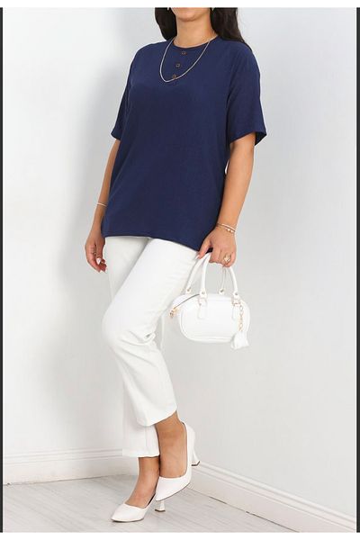 Tunicom Plus Size Wrap Blouse
