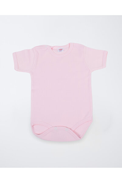 Kız Bebek Çıtçıtlı Body Pembe
