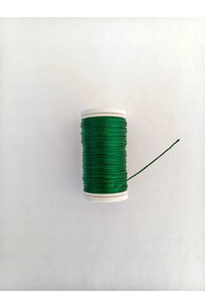 Eskişehir hobi sanat Σχοινί χάντρες προσευχής 40 μέτρων Forest Green Χρώμα 0,4 mm