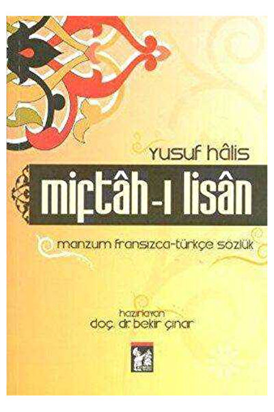 Altınpost Yayınları Miftah-ı Lisan - Yusuf Halis