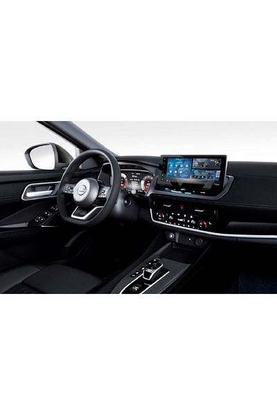 ZDN Case Nissan Juke 12.3 Inch Compatible Digital Instrument and Multimedia Compatible 9H Nano Screen Protector 2024-2025