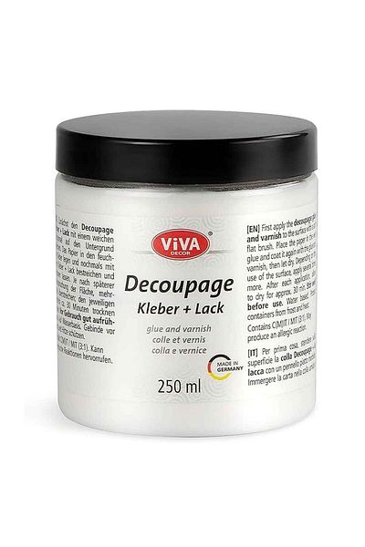 Viva Decor Adeziv și lac lucios pentru decoupage VIVA DECOR, 250ml
