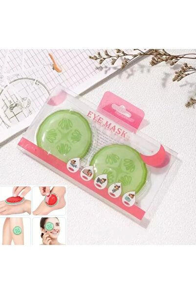 Fontenay قناع العين المريح للاستخدام الدافئ والبارد، قناع جل الخيار، عبوة من ...