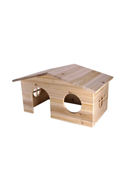 VADIGRAN بيت القوارض الخشبي هالي 38x23x21 سم