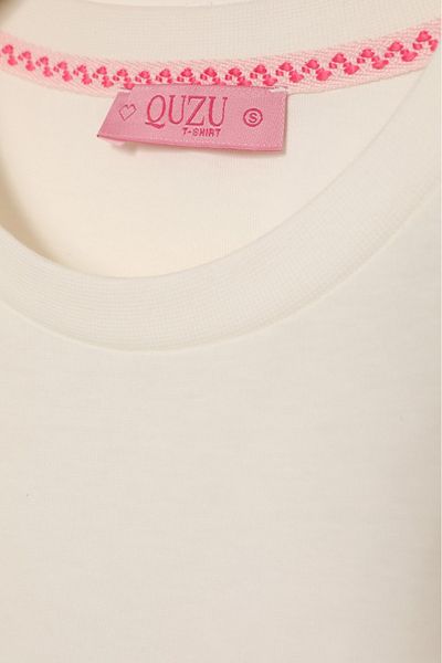 Quzu Embroidery Detailed T-shirt