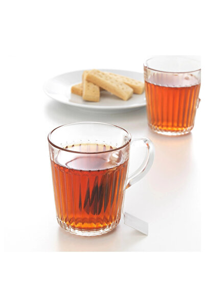 IKEA QUALİTY Kupa Seti 4 Adet Cam 250 ml Yükseklik: 9 cm